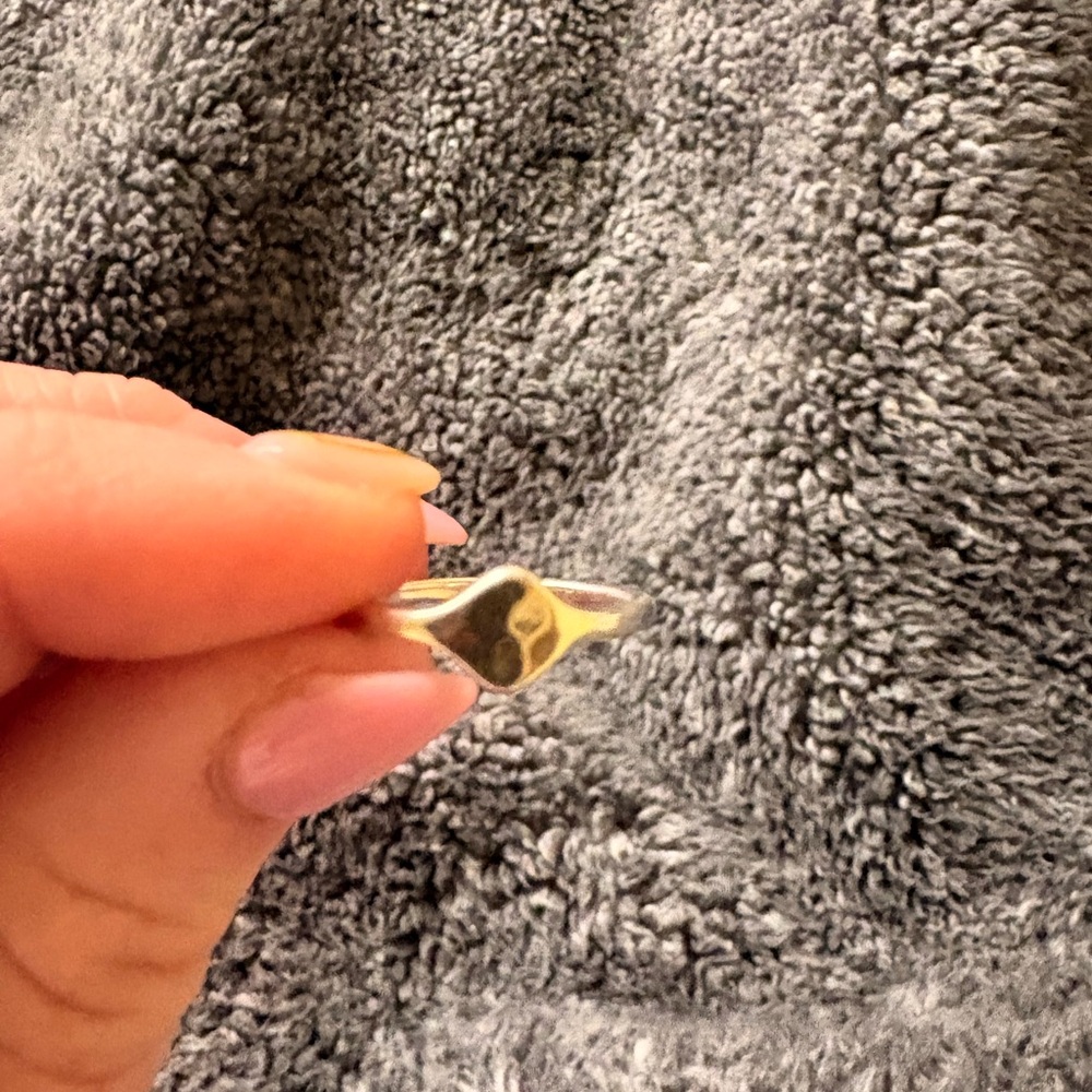 James Avery  Silver Two-Tone Ring